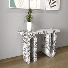 Calacatta Viola Side Table Marble Side Table