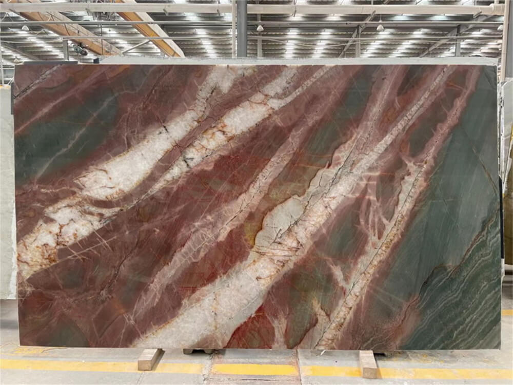 Volupia Red Quartzite – luxstoneworks