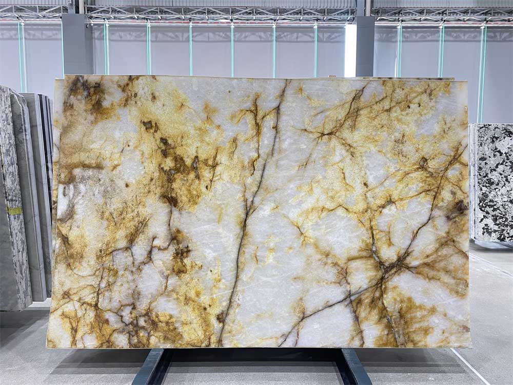 Cristallo Tropicale Quartzite – luxstoneworks